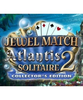 Jewel Match Atlantis Solitaire 2 - Collector s Edition Steam Key GLOBAL